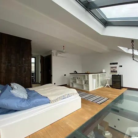 Wyjatkowy 2-poziomowy Klimatyzowany Loft * Lodz (Lodz)